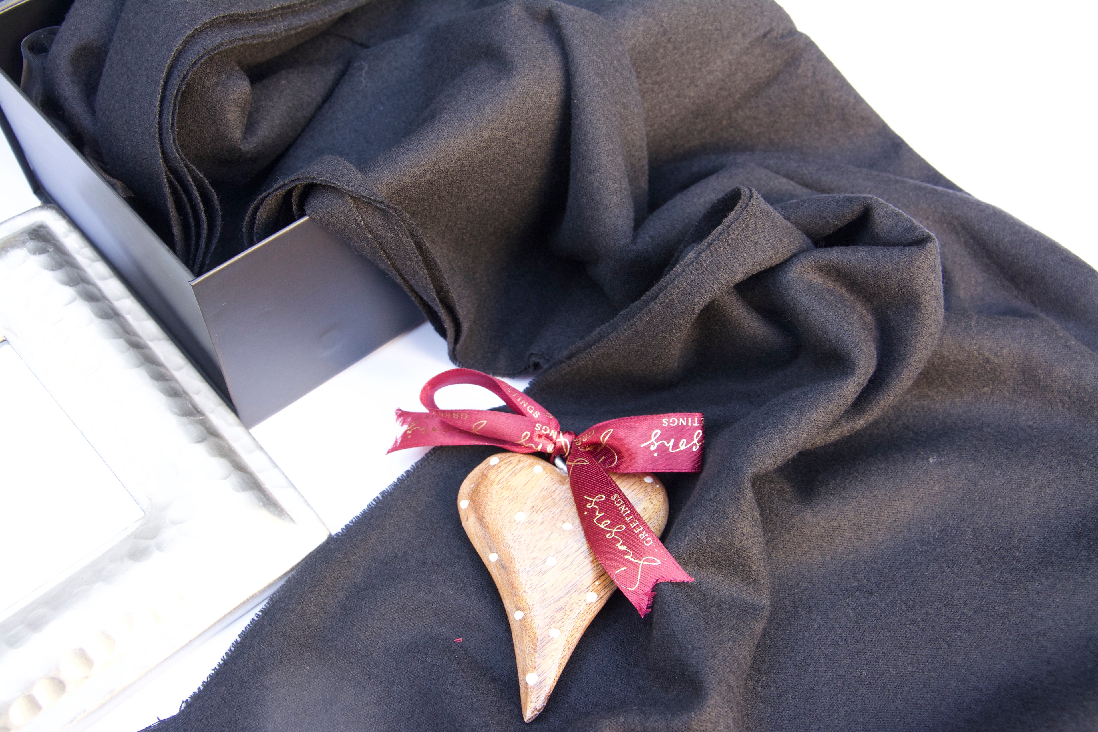 Christmas Gift Scarf – Super Soft Dark Blue