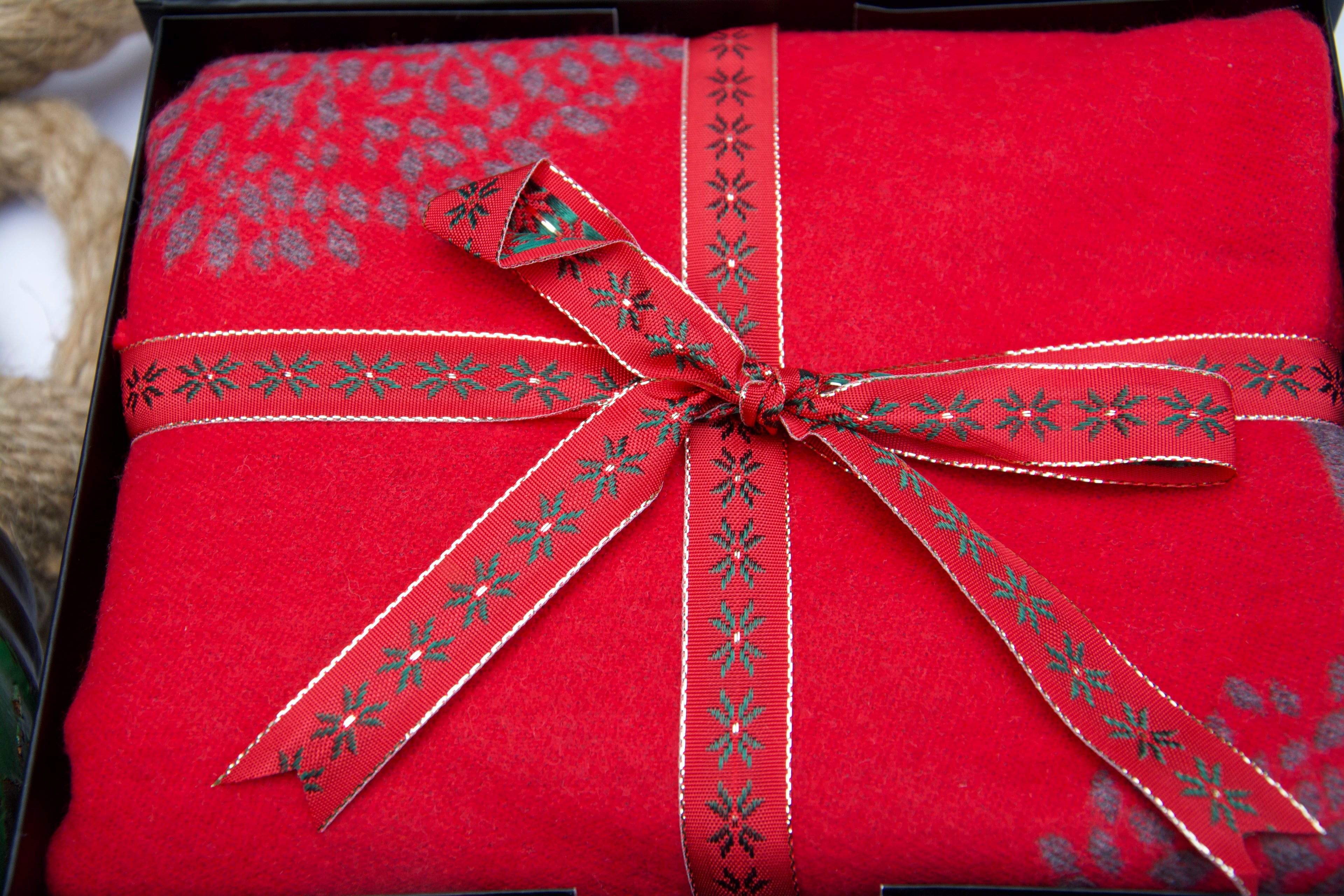 The Red Tree of Life Christmas Gift Scarf