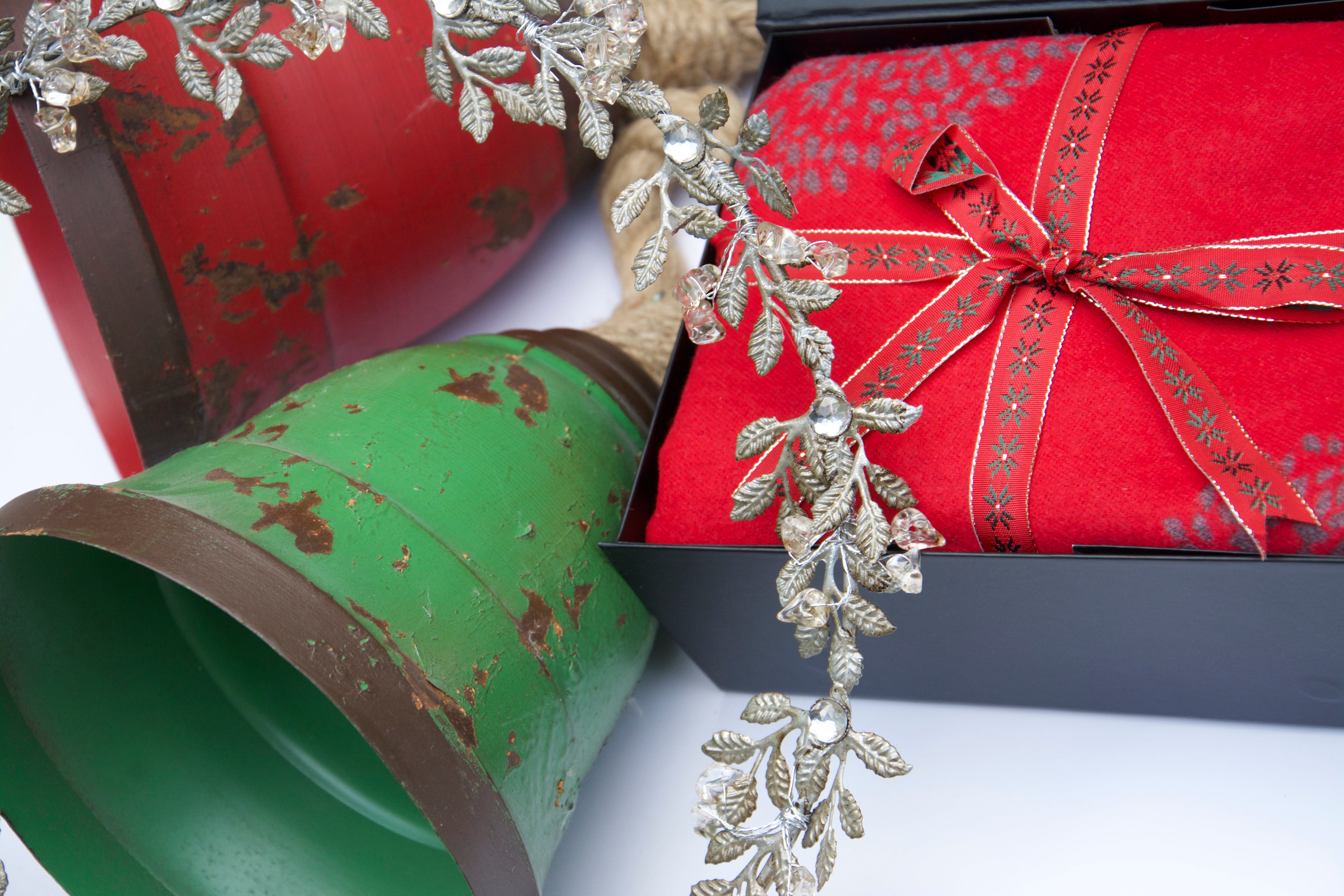 The Red Tree of Life Christmas Gift Scarf