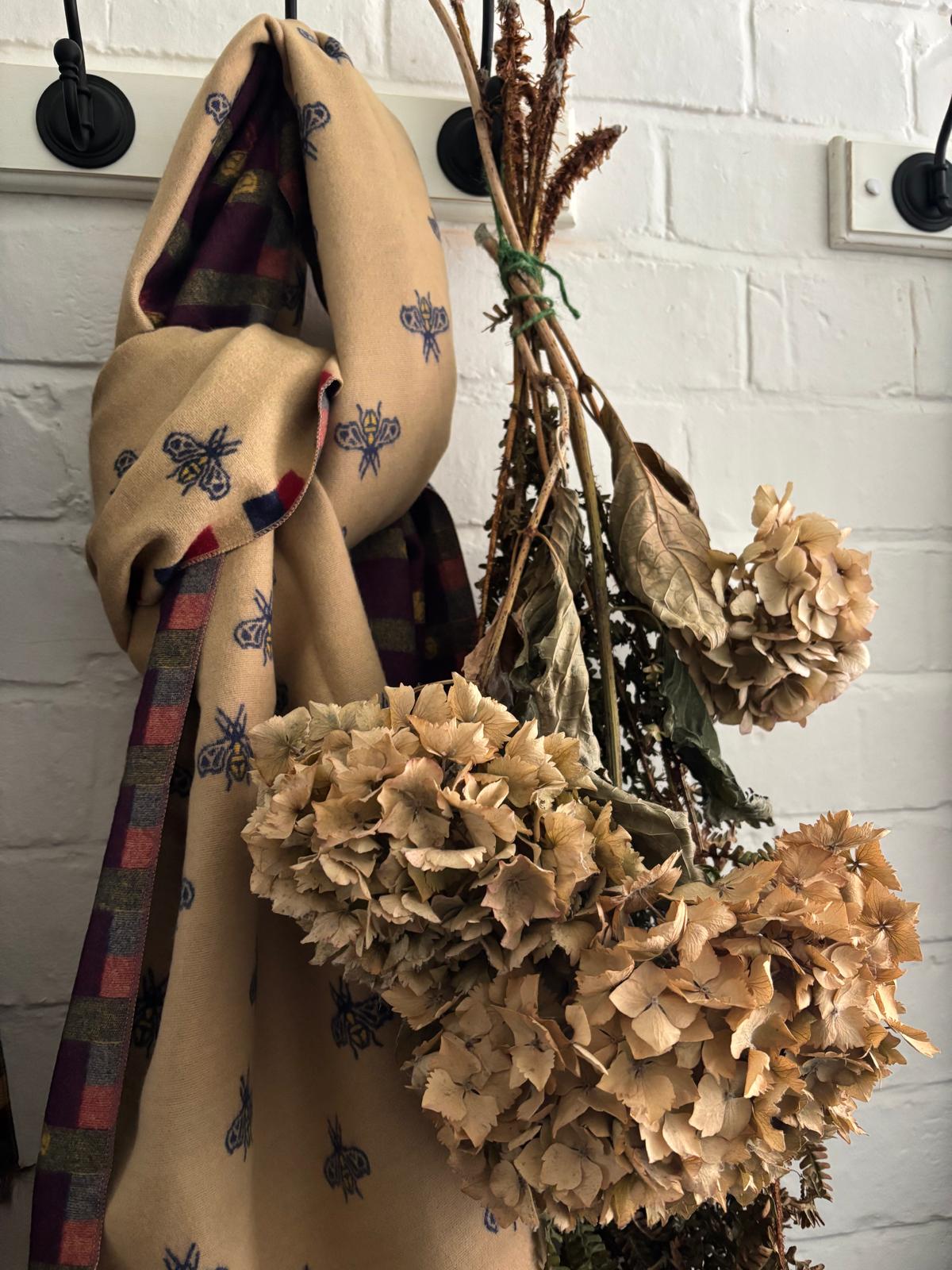 Luxury Reversible Wool Winter Scarf – Soft, Warm, Premium Wool