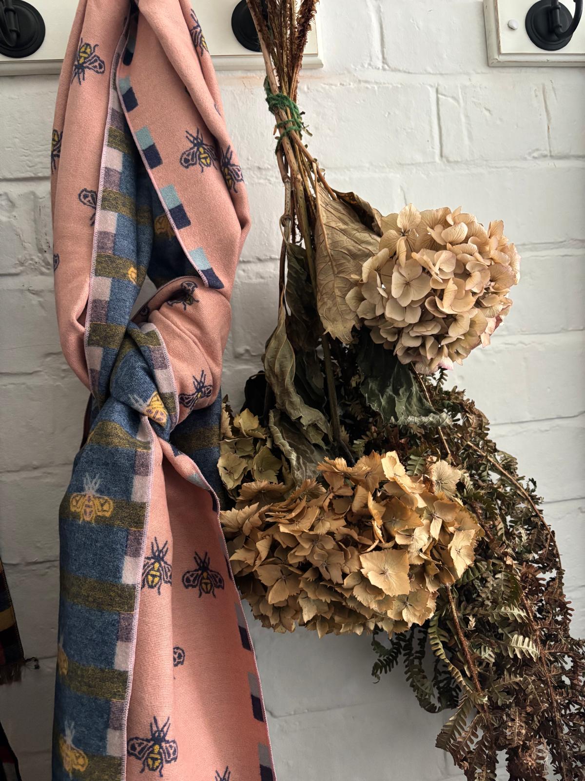 Luxury Reversible Wool Winter Scarf – Soft, Warm, Premium Wool