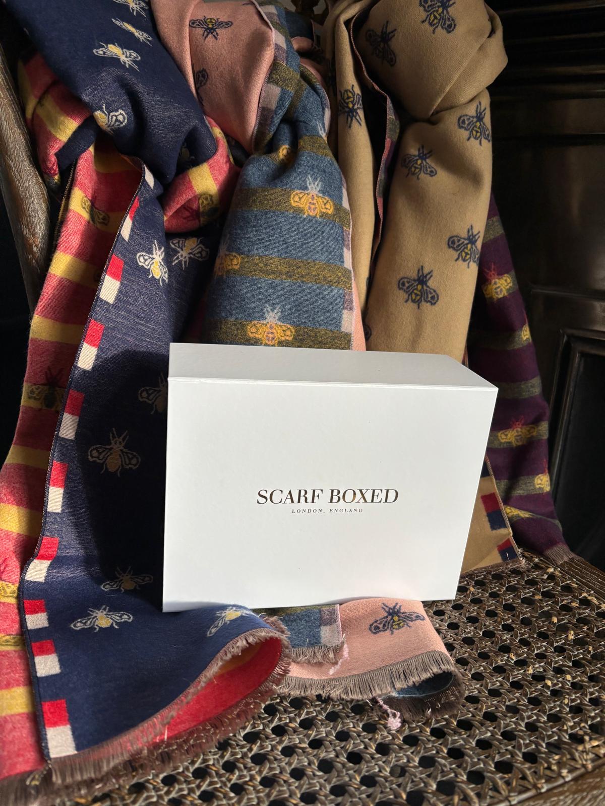 Luxury Reversible Wool Winter Scarf – Soft, Warm, Premium Wool