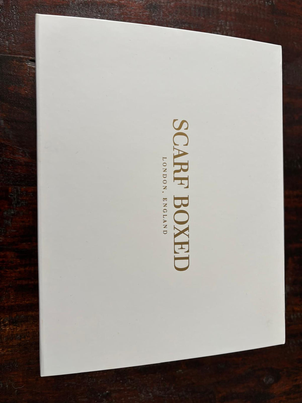 Soft Pink Scarf Luxurious Scarf box