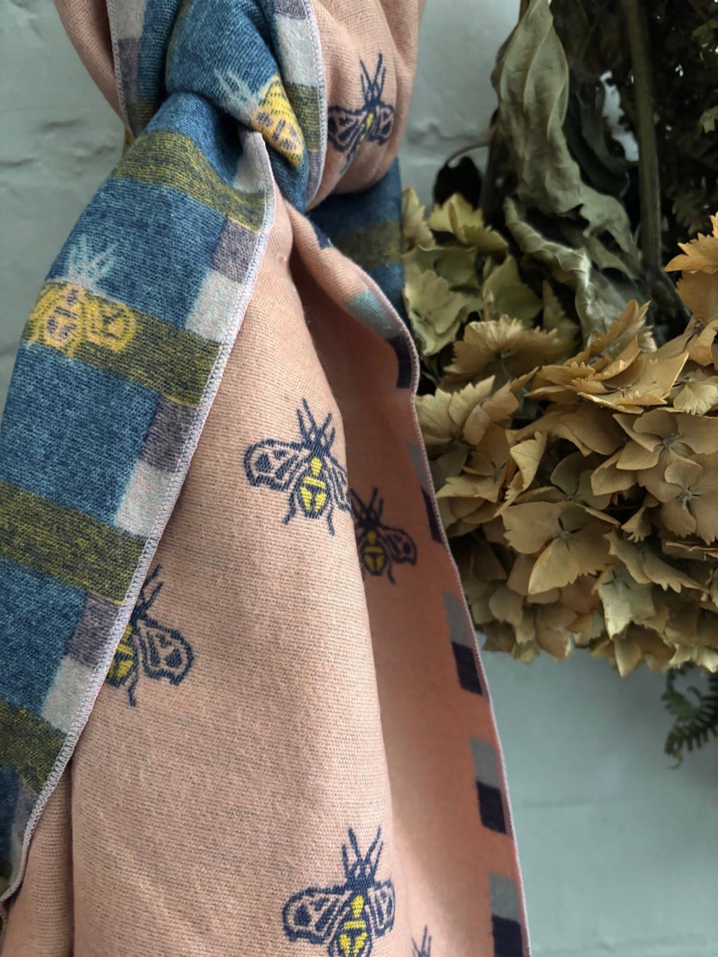 Luxury Reversible Wool Winter Scarf – Soft, Warm, Premium Wool